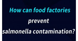 How can food factories prevent salmonella contamination?