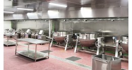 How to clean the surface of the meat processing environment?